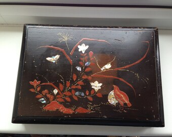 Acrylic Box with Oriental Design main image 1