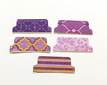 Purple Blank Tabs: Bible Tabs, Bible Journaling, Planner Tabs