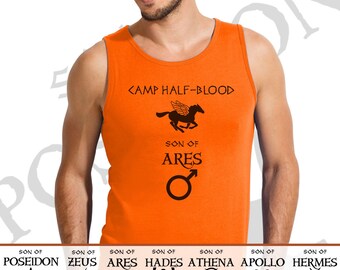 Camp Half Blood t shirt Percy Jackson and the Olympians Demigod men unisex girl tank top