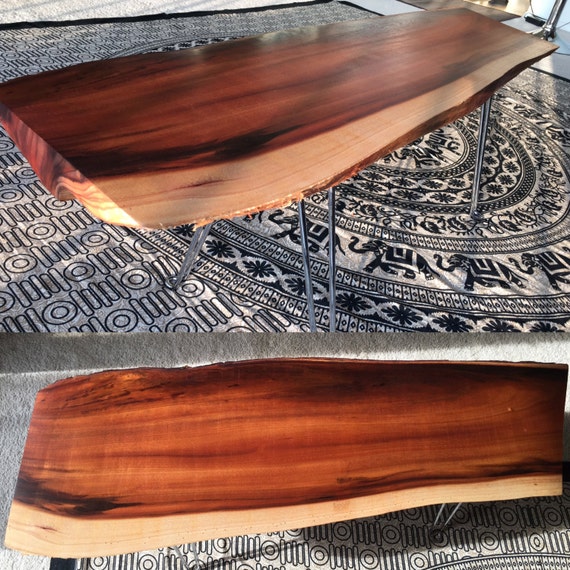 Hawaiian Koa Wood Coffee Table by AnthonysWoodProducts on Etsy