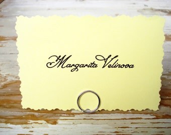 30 Name Card Holder, Wedding Table Name Tag Holder, Wedding Place Card Holder, Wedding Place Holder, Wedding Table Stands
