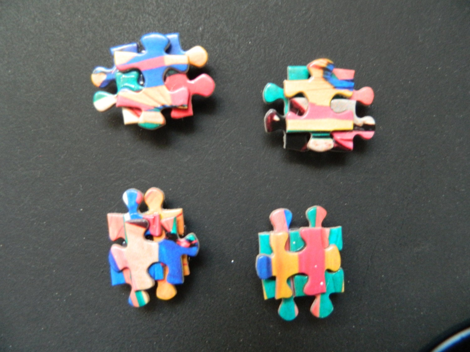 Fridge Puzzle pieces Autism Awareness