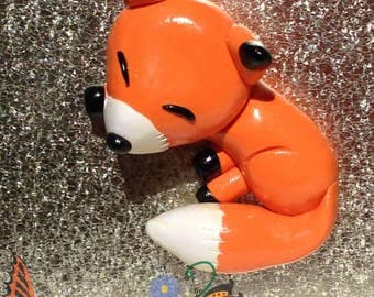 Fox magnet for the fridge