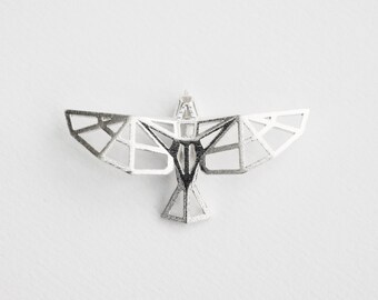 SILVER BIRD PENDANT - Sterling silver