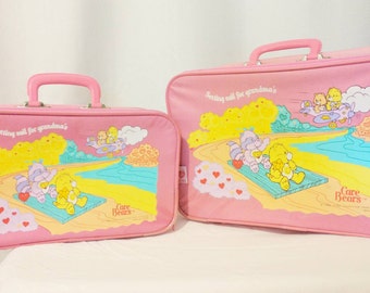 Care Bears (and Cousins) Two Piece Luggage Set