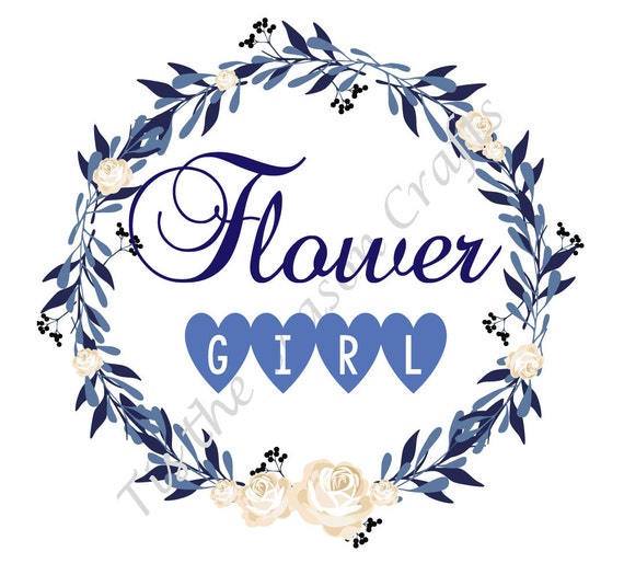 Flower Girl Floral Sign