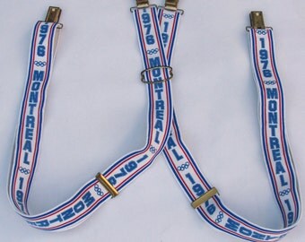 Mens SUSPENDERS Montreal 1976 Olympic