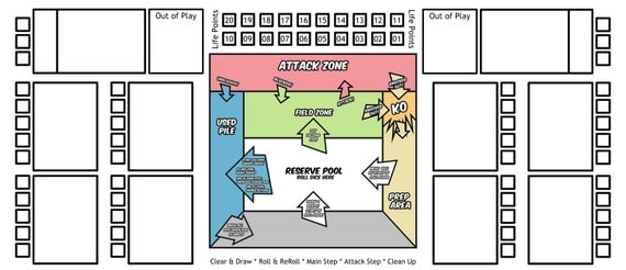 Dice Masters TM Printable Gaming Playmat dice-masters-tm-printable-gaming-playmat