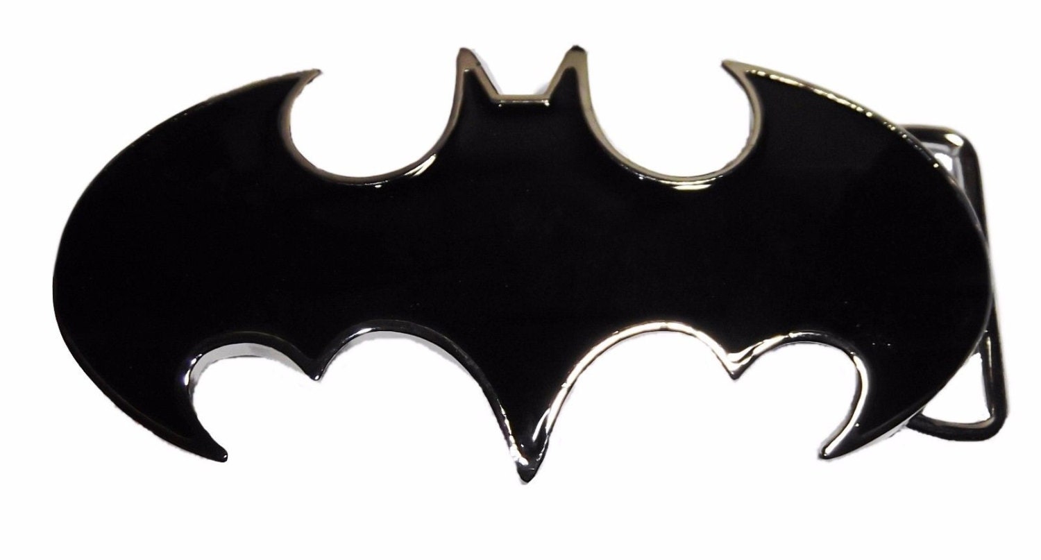 DC Comics BATMAN Bat Symbol Cut-Out All Black by CollectorCoven