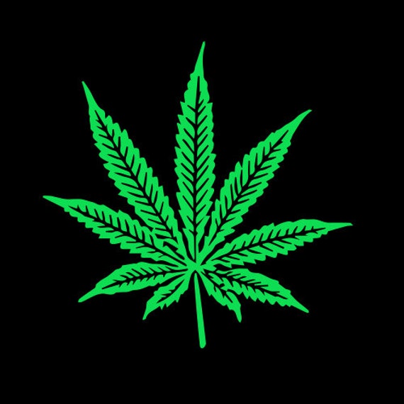 Cannabis Leaf vinyl decal sticker for Car/Truck Laptop Window