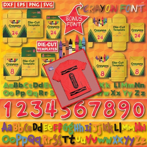 Download Crayola T-Shirt Crayola Die-Cut Templates Crayola Box