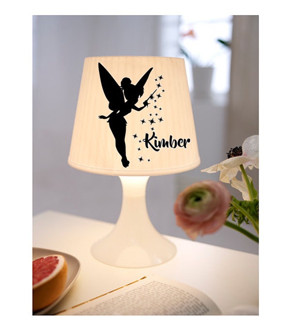 Disney Tinkerbell Custom Lamp by kimberreef on Etsy