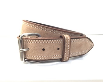 Taupe Suede Belt, Taupe Leather Belt, Taupe Belt, Mushroom Belt, Light Brown Belt, Suede Belt, Leather Belt