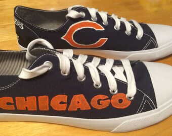Chicago bears shoes | Etsy