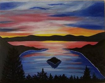 Lake Tahoe Painting 