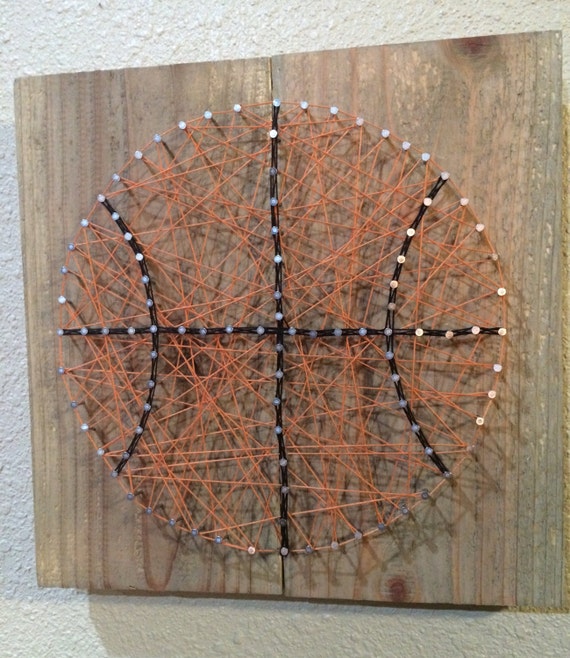Basketball String Art