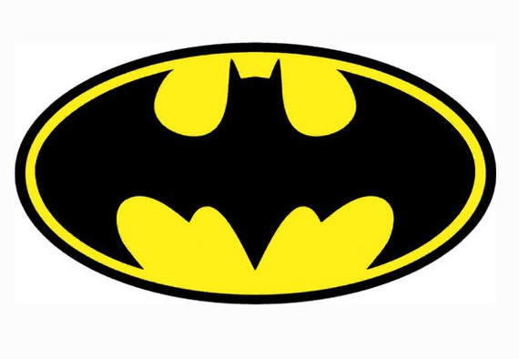 Batman logo Superhero Layered SVG Dxf EPS Vector File