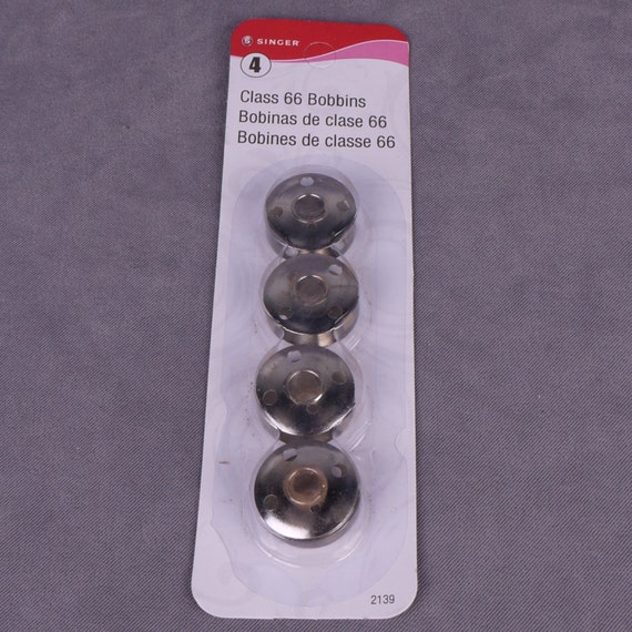 Singer Class 66 Metal Bobbins4 pack SN2139