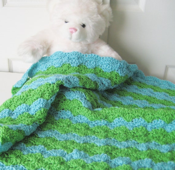 Crochet Baby Blanket Baby Shower Gift Crochet Baby Travel