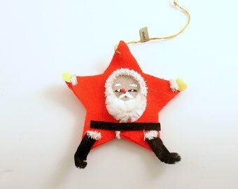 Vintage Christmas Ornament Santa Ornament Santa Claus Christmas Decoration