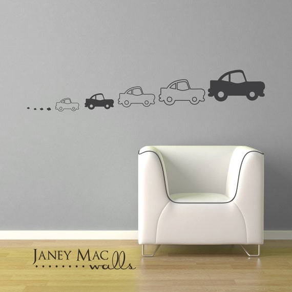 Car Wall Decal Vinyl Transportation Wall by