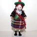 Handmade Felt Art Doll Scottish Girl
