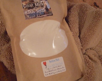 Goat Milk Bath Soak ~ You Customize the Scent You Want