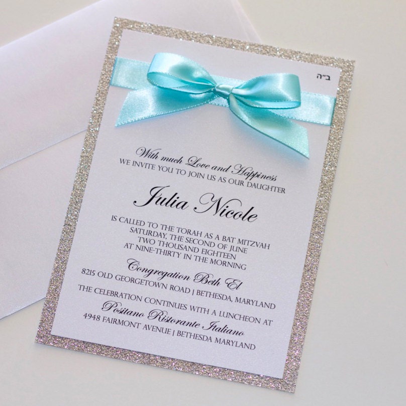 Bat Mitzvah Invitations For Less 6