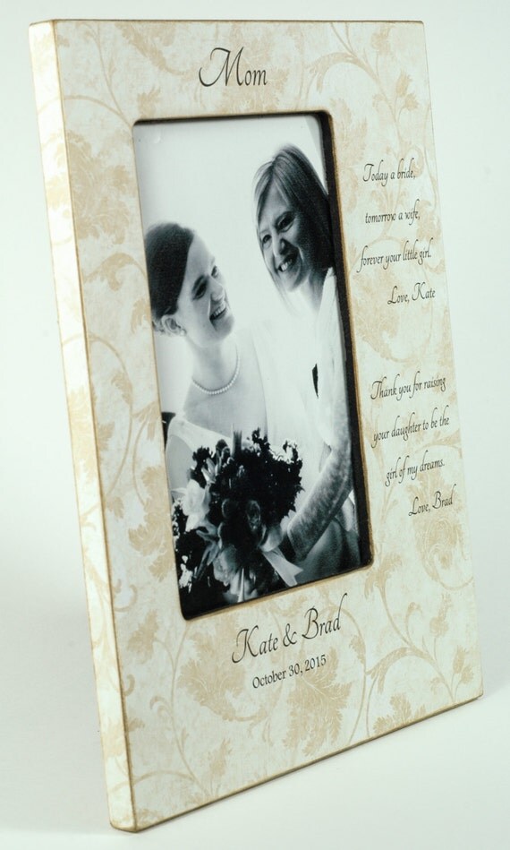 Personalized Mother Of The Bride Frame Custom Wedding Frame