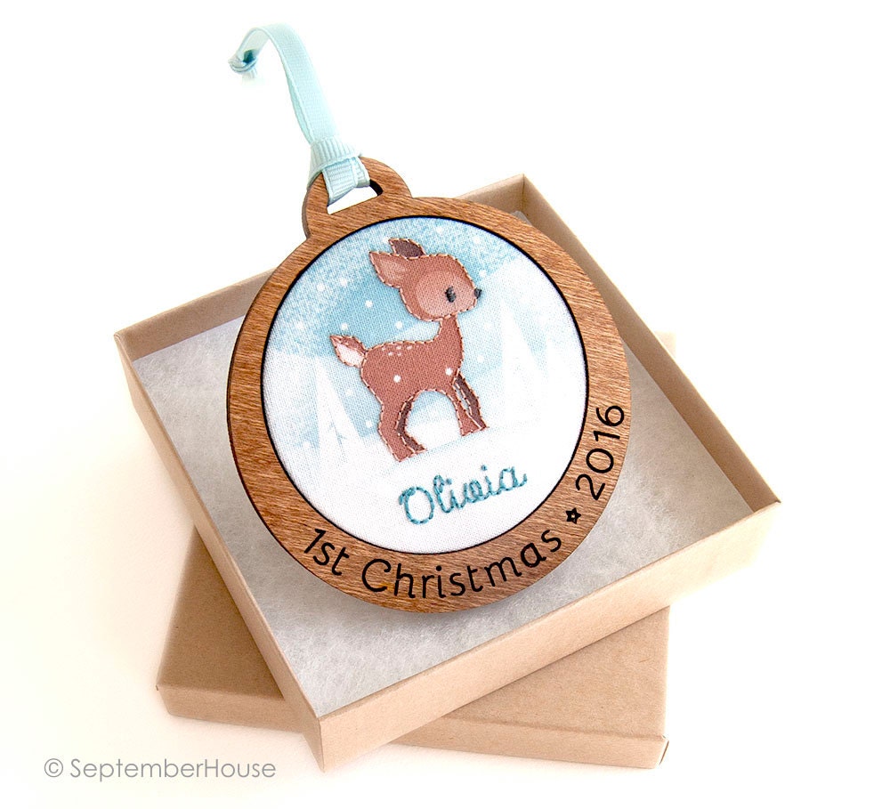 baby s first christmas ornament personalized hand baby s first christmas ornament personalized hand