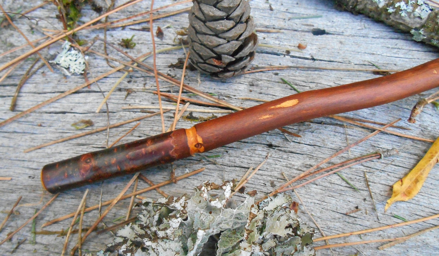 Alder Wand Natural Wood wand FREE US Shipping by bearpawrustics