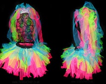 neon bachelorette party outfits