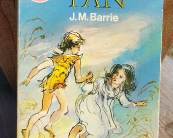 Peter Pan by J.M. Barrie Vintage Paperback Book