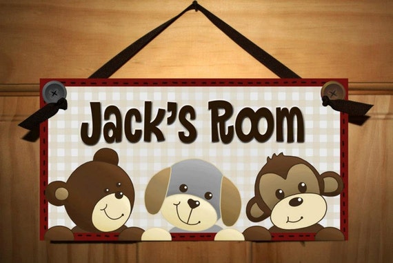 Cute as a Button Bedroom Kids Bedroom Door Sign by ToadAndLily