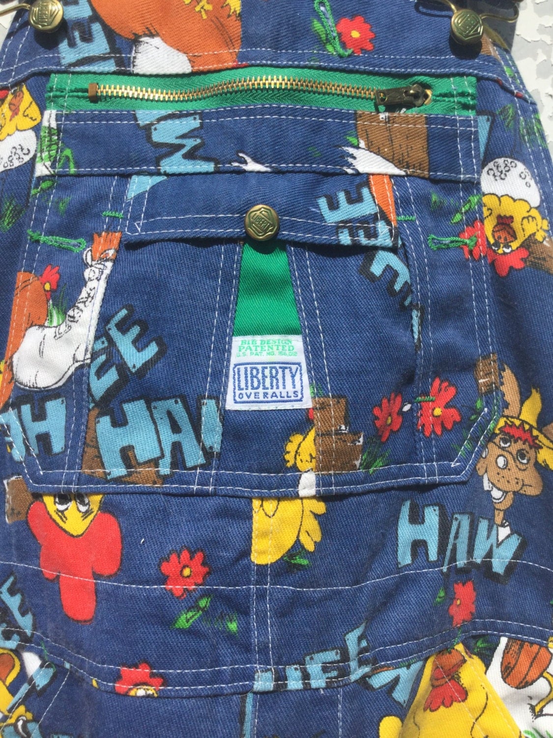 Hee Haw Overalls. Adult size. Original television series.