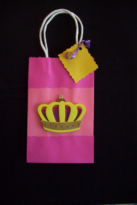 queen favor bags princess favor bags girls birthday party