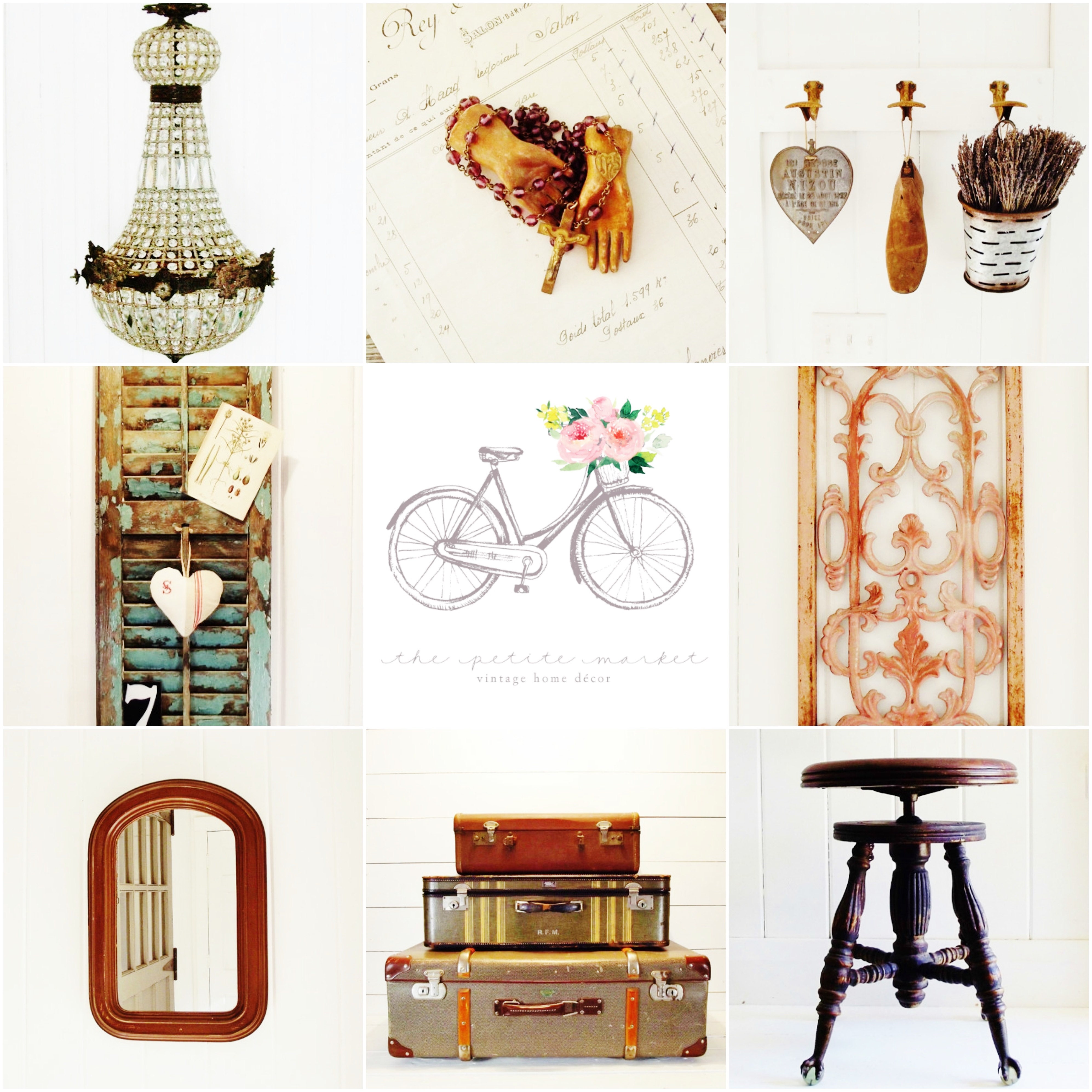 Vintage home decor by thepetitemarket on Etsy