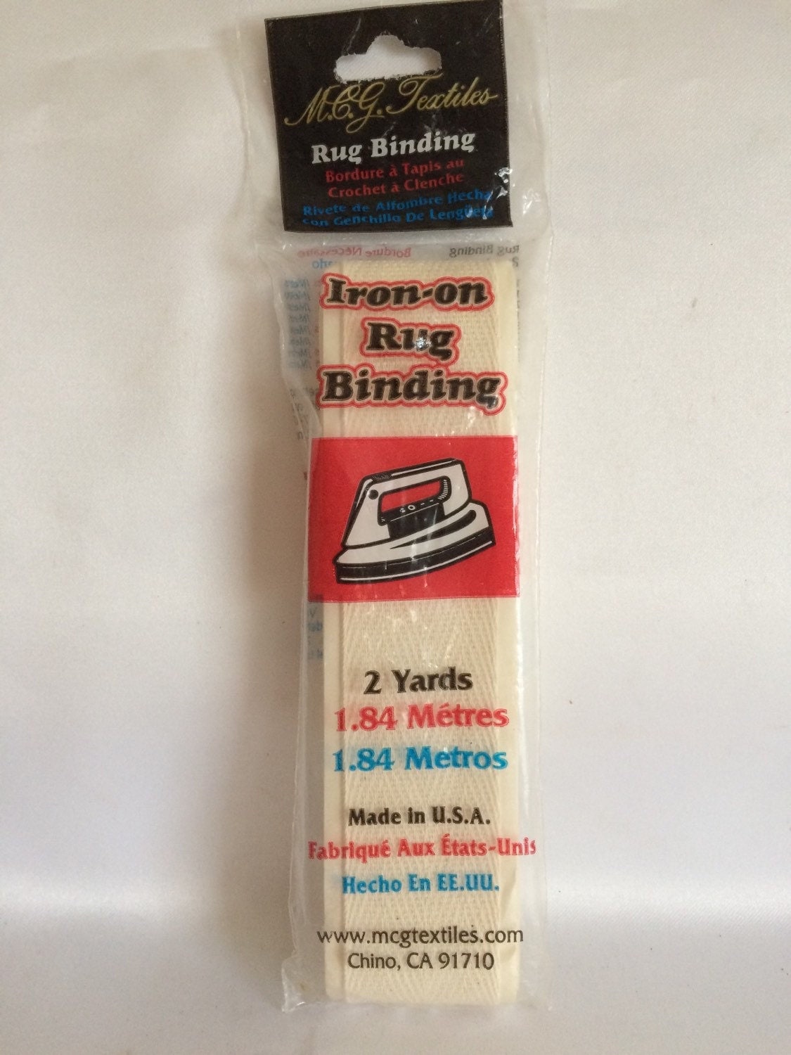 Ironon Rug Binding by ContemporaryVintage on Etsy