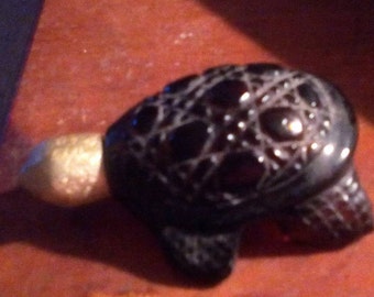 Vintage Avon Turtle Charisma Cologne Bottle