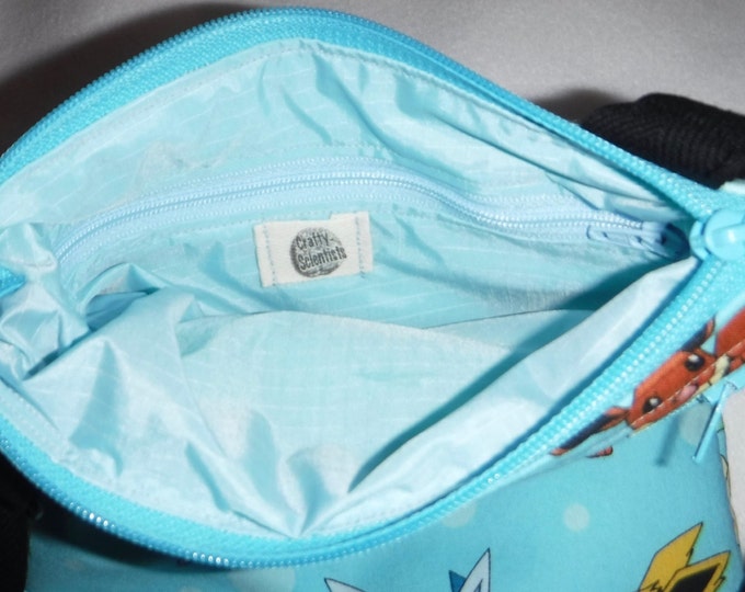 Kaufman Pokemon cross body purse - small/padded