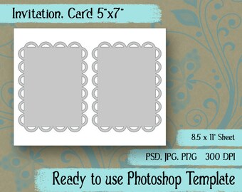 a7 card template