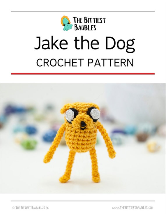 Crochet Pattern Jake the Dog