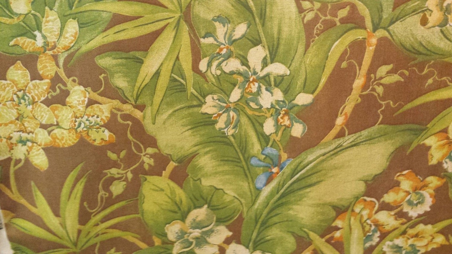 Tommy Bahama, TROPICAL FLORAL, drapery upholstery fabric, 0757120212