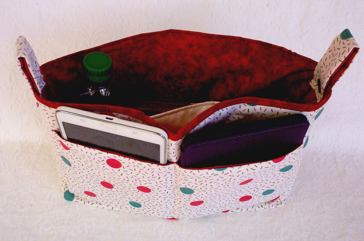 Extra Large Bag Organizer Insert Literacy Basics