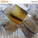 20% OFF ON SALE 16" long (21 pcs) Persia Agate Rhombus 15mm Beads