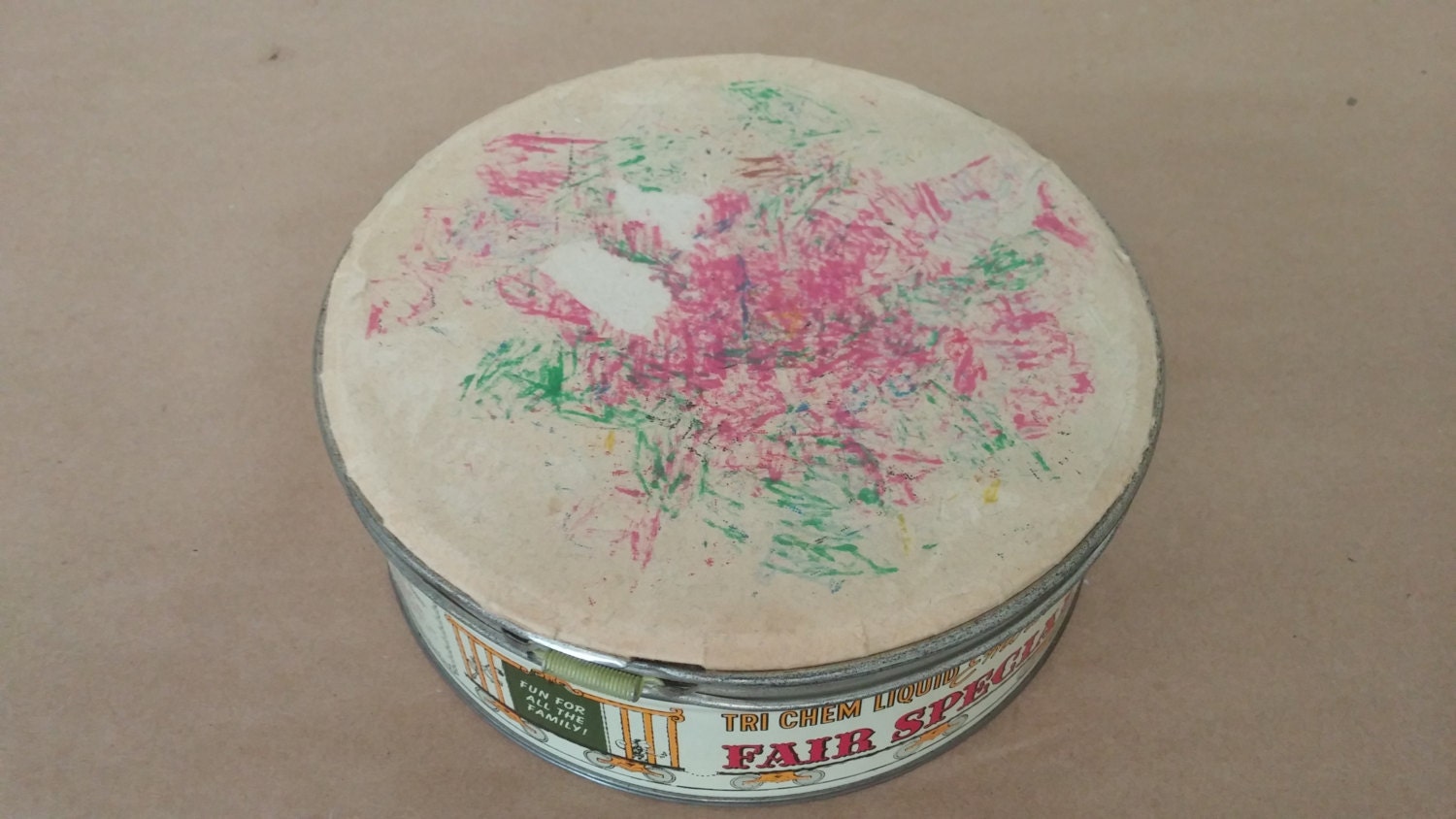 Vintage Tri Chem Liquid Embroidery Tin from PoisonAppleVintage on Etsy
