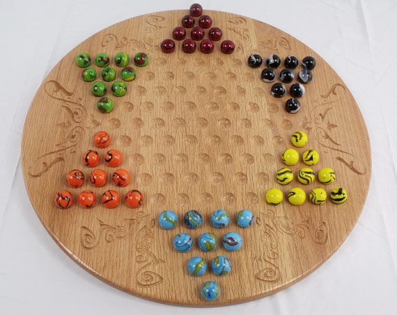 how to play deluxe chinese checkers