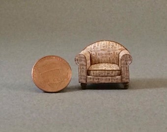Quarter Inch Scale Furniture - Over Stuffed Chair