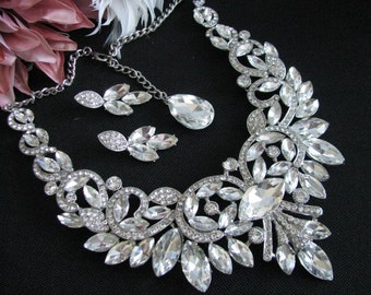 Golden Ember Statement Necklace main image 0