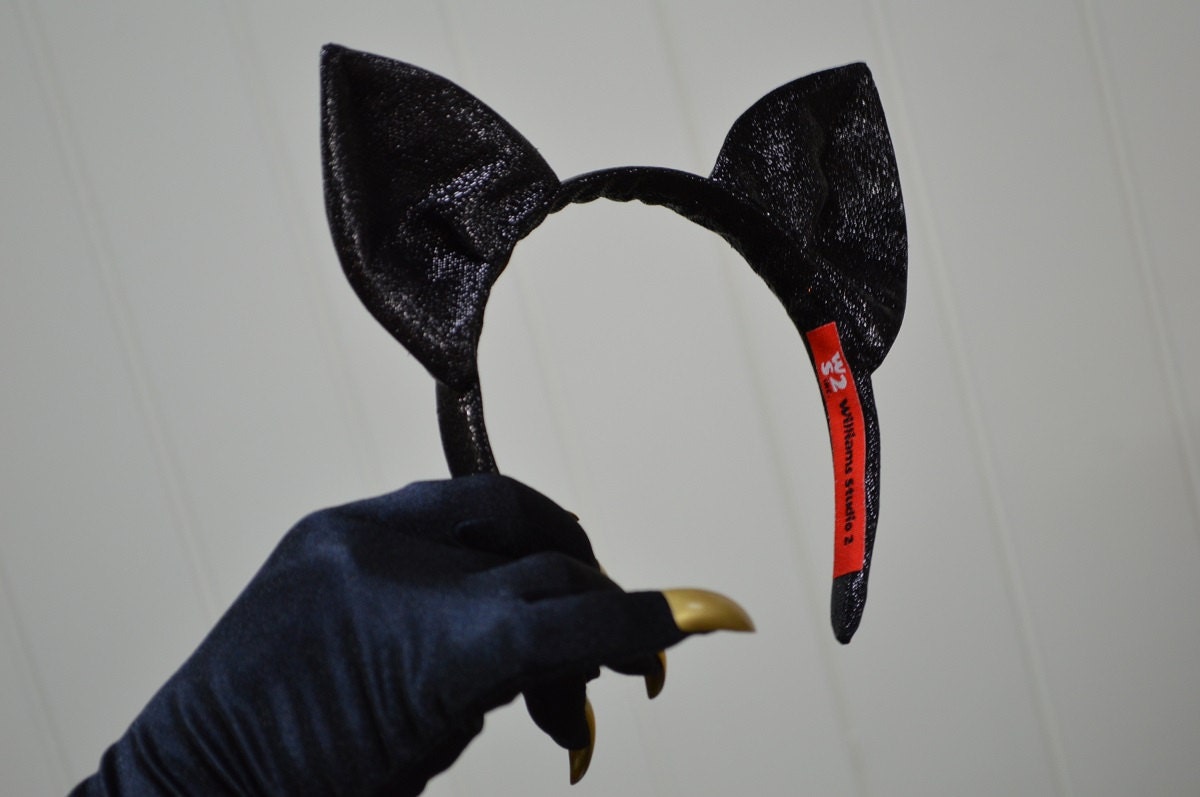 Cat Costume Ear Accessory by WilliamsStudio2 on Etsy
